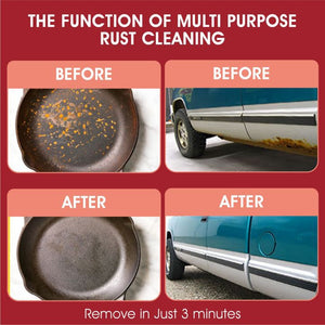 Rust Remover Spray in use