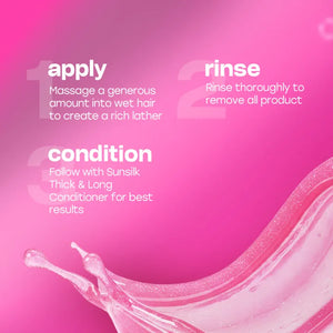 Sunsilk Thick And Long Shampoo 360ML - Image 3