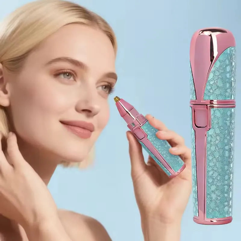 Rechargeable Women's Face Hair Remover Epilator for women Machine for Upper Lip, Chin, Bikini Eyebrow, Lips, Body, Arms Hair Remover for Women High Quality Pocket Sized Facial Hair Removal Machine Smooth Skin Hair Remover For All Skin Types,