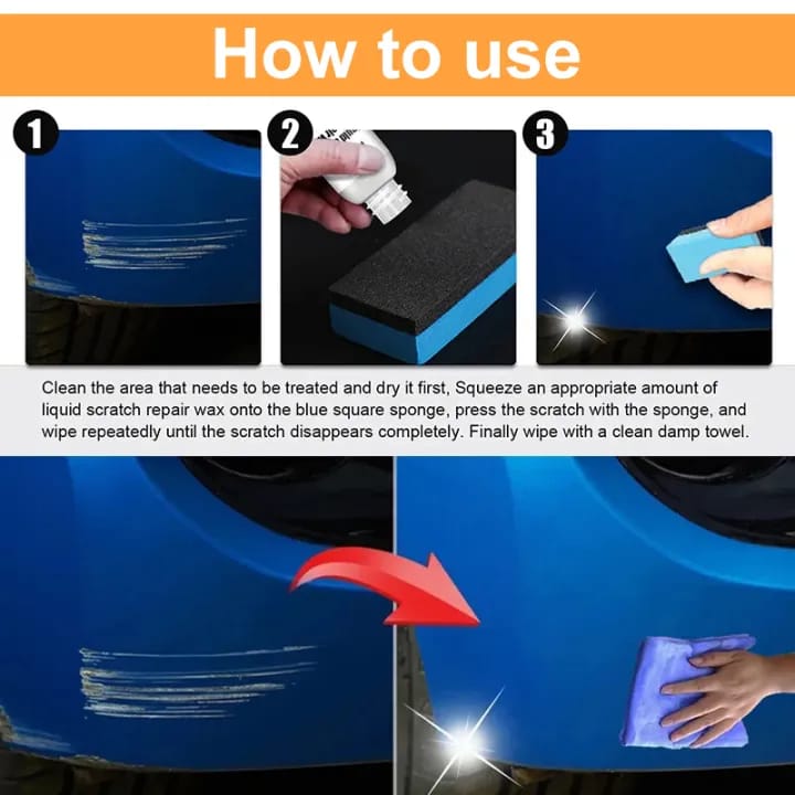 Car Scratch Repair Wax Kit