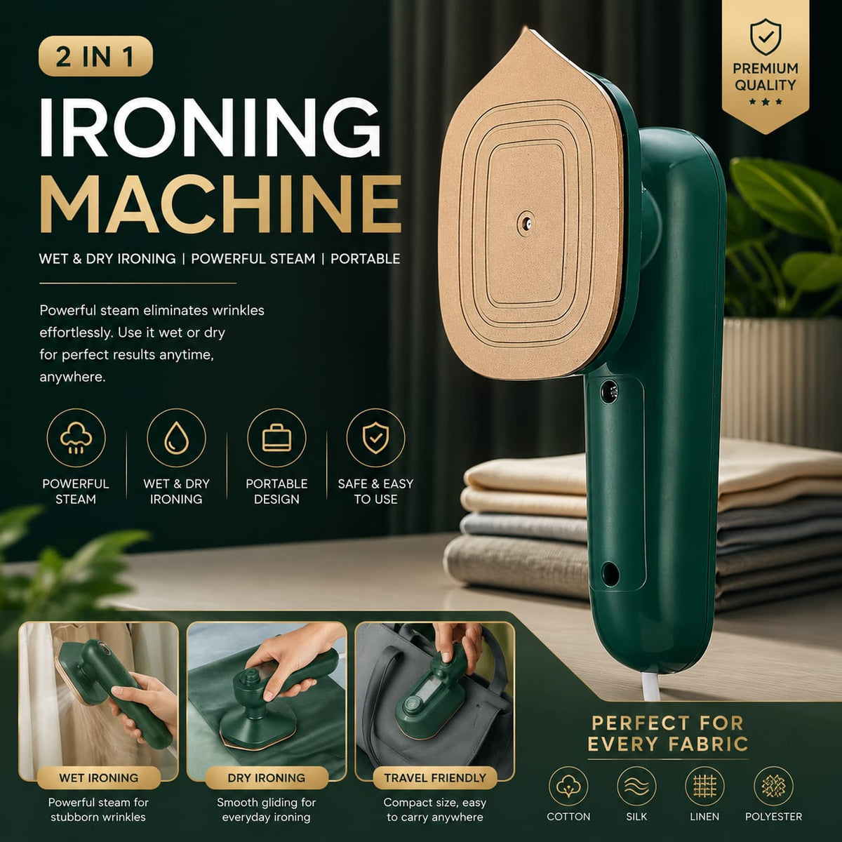 MINI ELECTRIC STEAM IRON